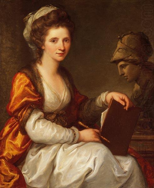 Angelica Kauffmann Selbstbildnis mit Beste der Minerva china oil painting image